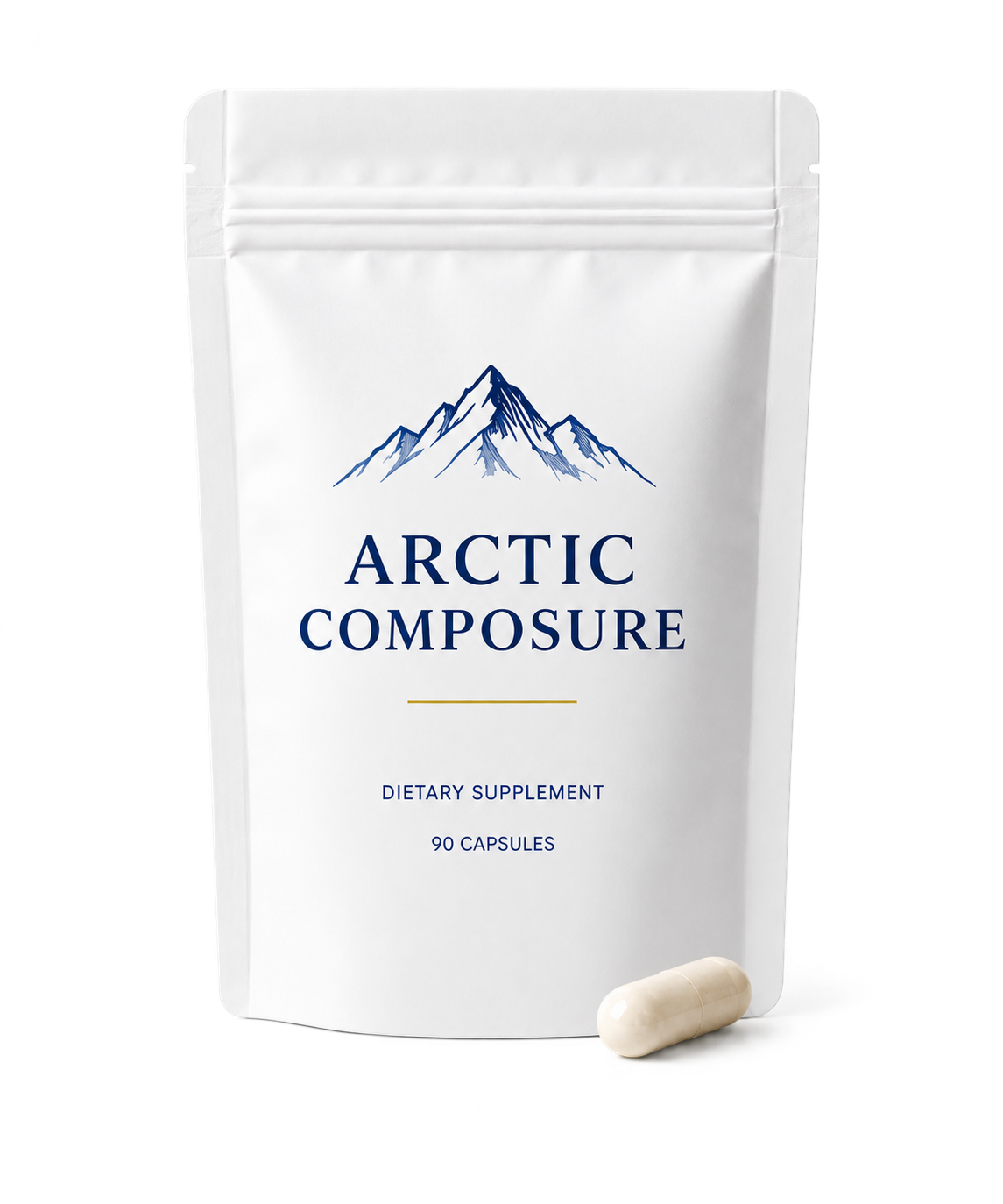 PressurePrep 90-capsule dietary supplement pouch